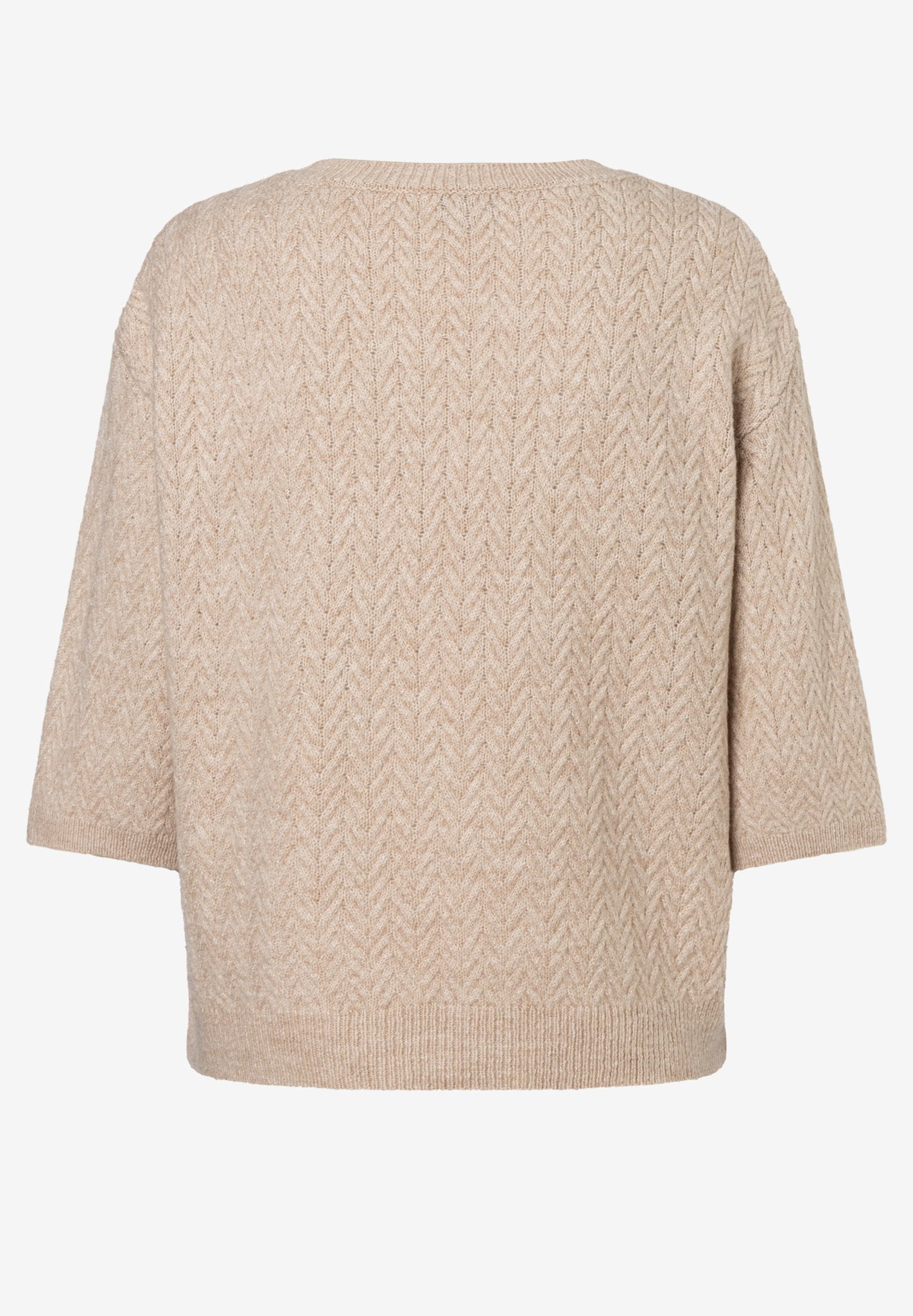 More & More Damen Pullover Pale Stone