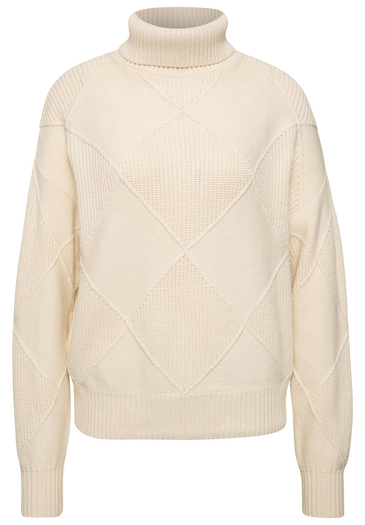 Street One Damen Pullover Pure Beig