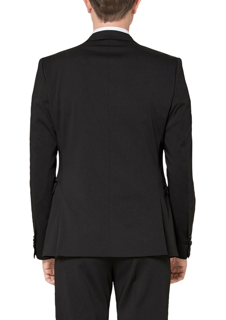 S. Oliver black Herren Sakkos Grey/Black