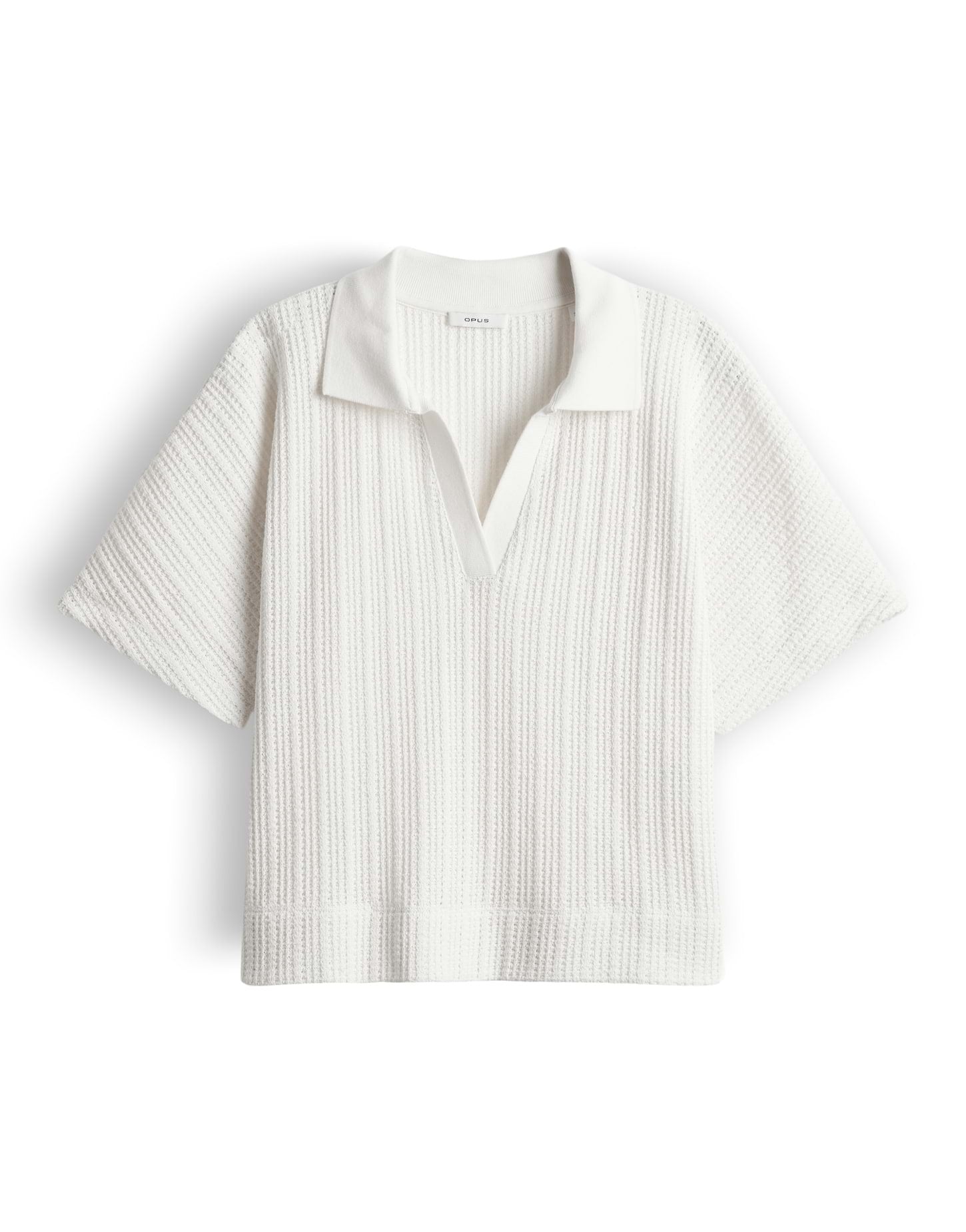Opus Damen T-Shirts Milk