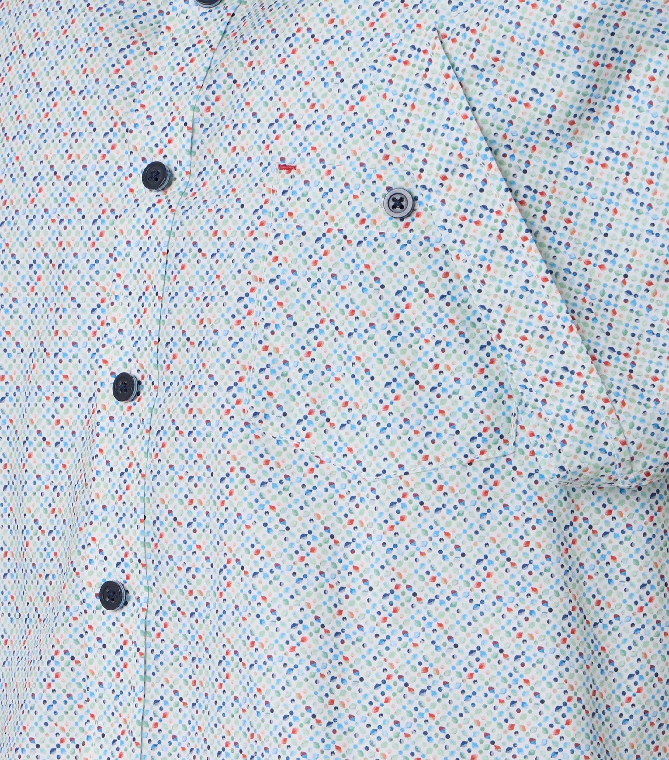 Casa Moda Herren Hemden kurz Gruen