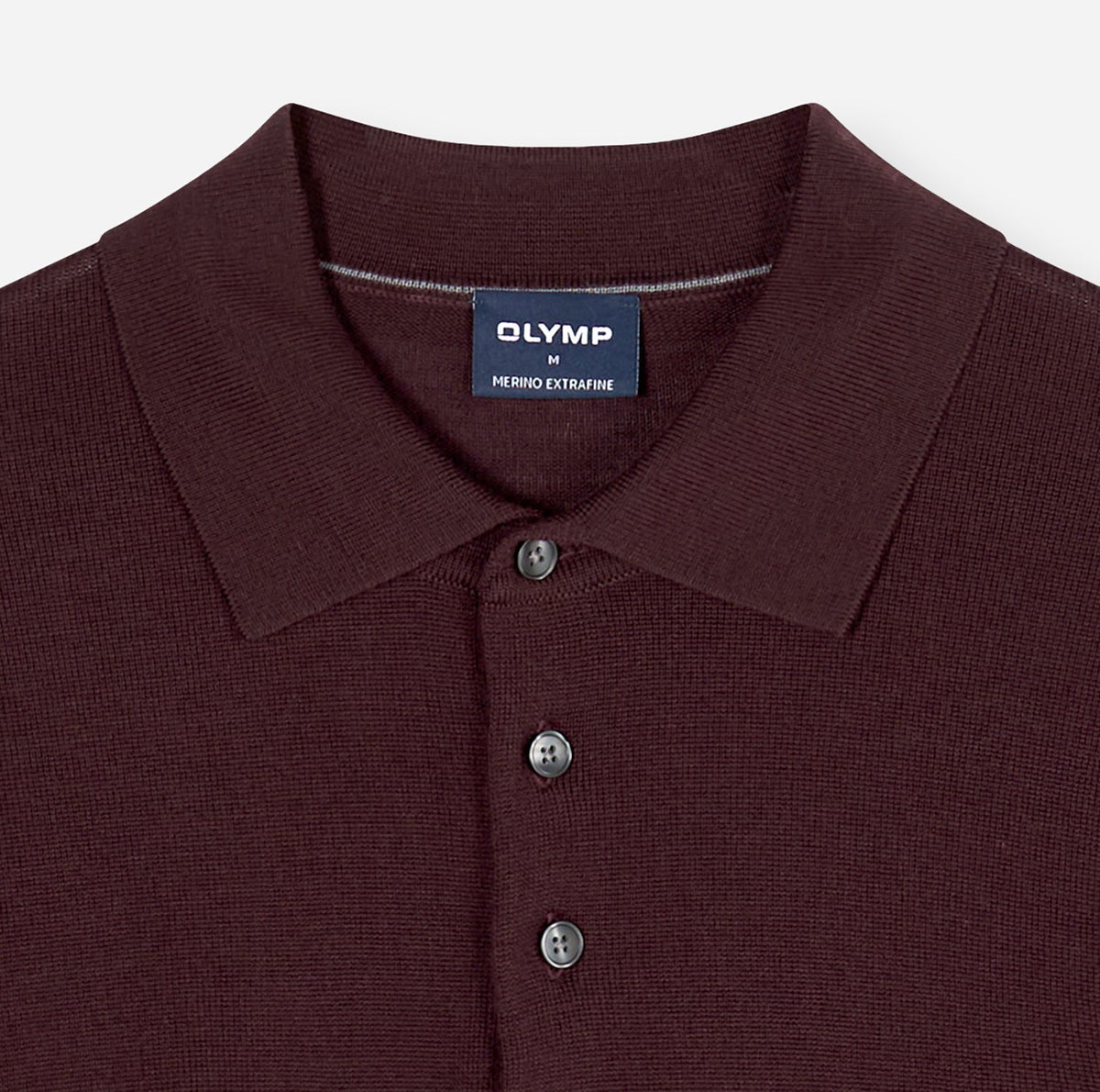 Olymp Herren Pullover Bordeaux