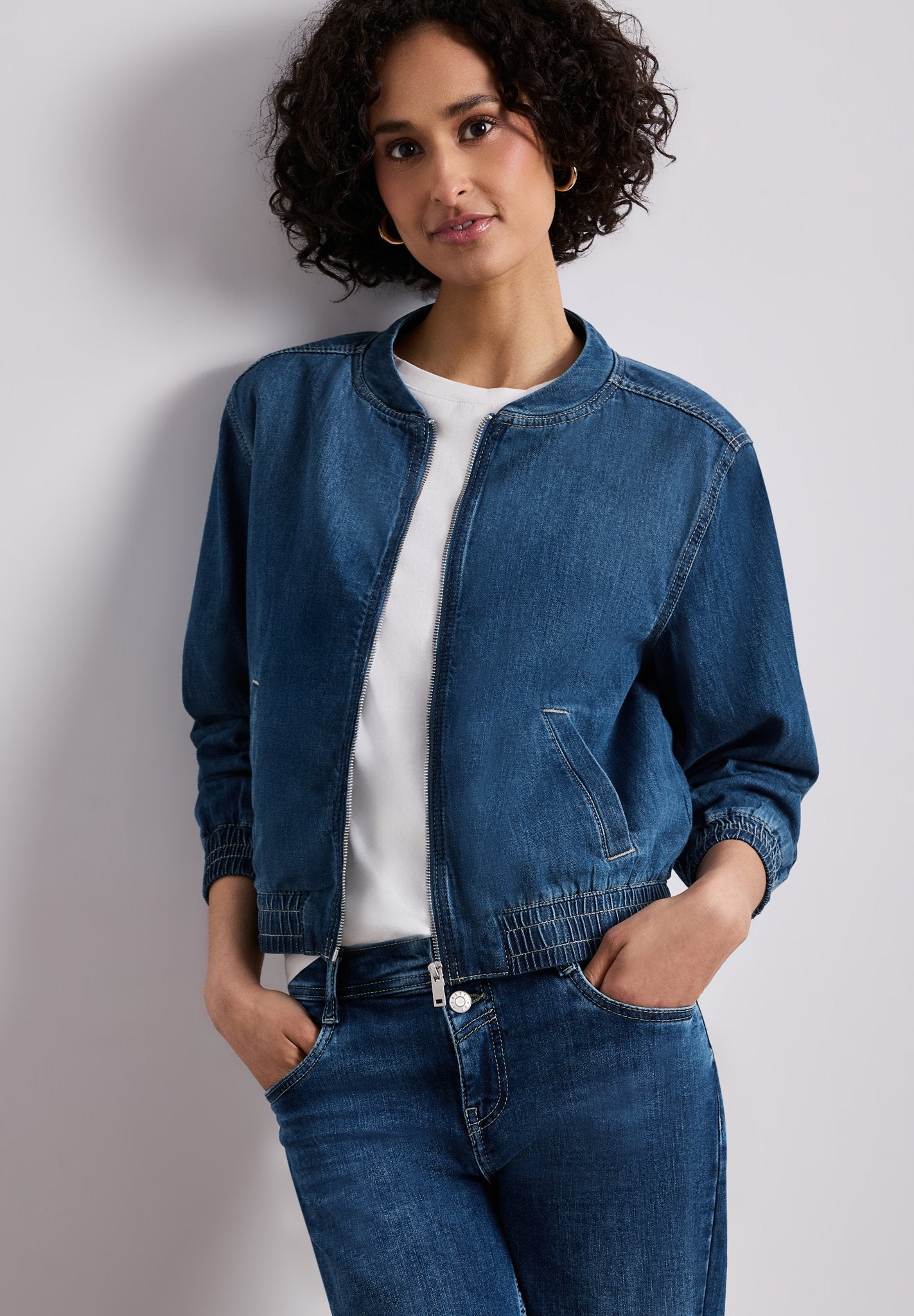 Street One Damen Blazer Medium Bl