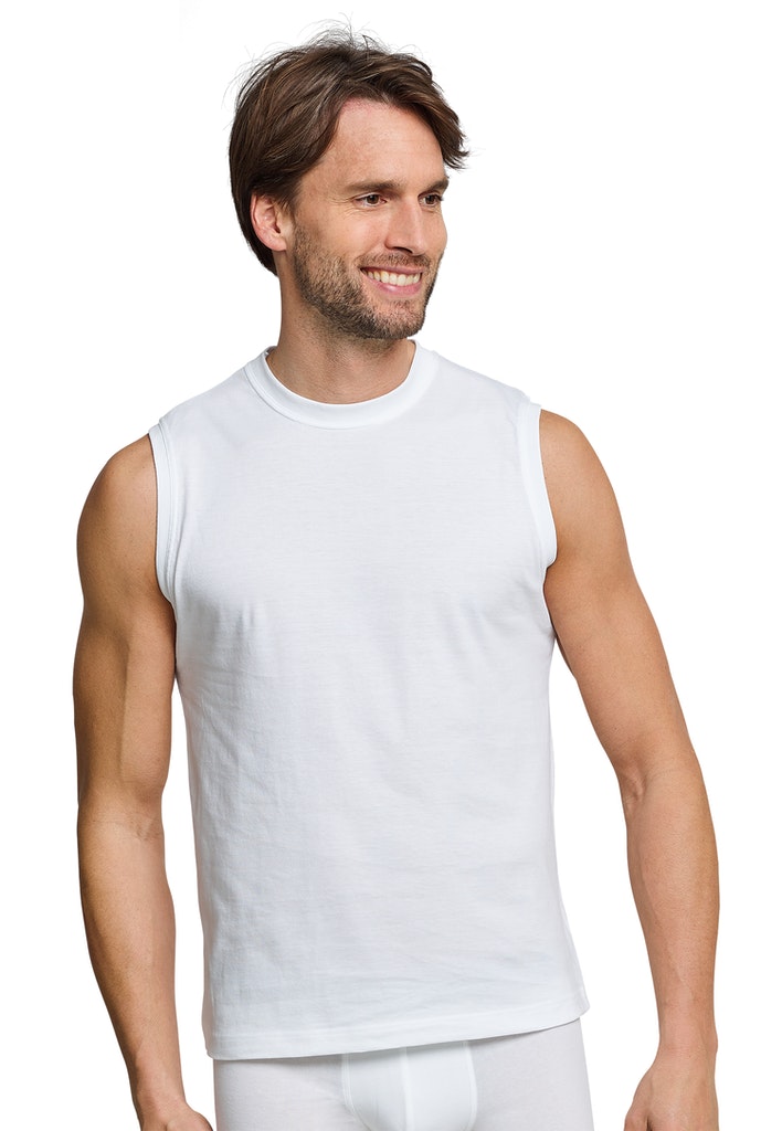 Schiesser Hemd Weiss