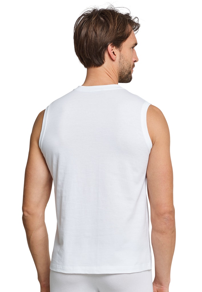 Schiesser Hemd Weiss