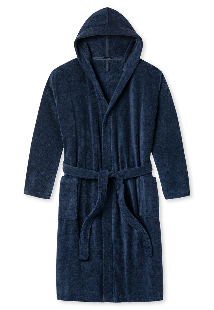 Schiesser Bademantel Navy