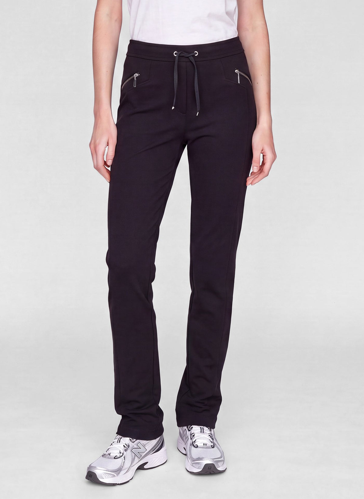 Rabe Damen Hosen Schwarz