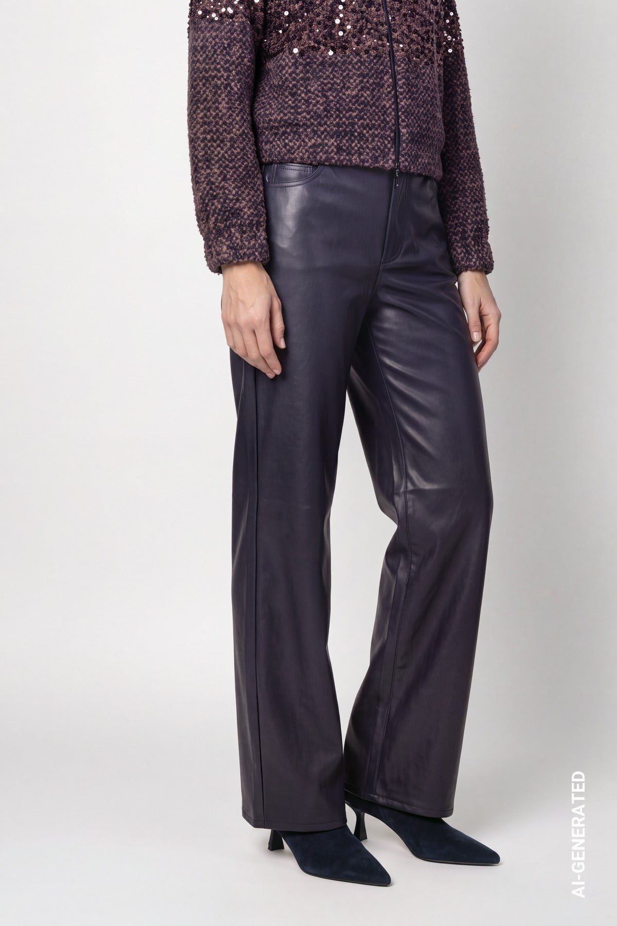 Monari Damen Hosen Dark Blue