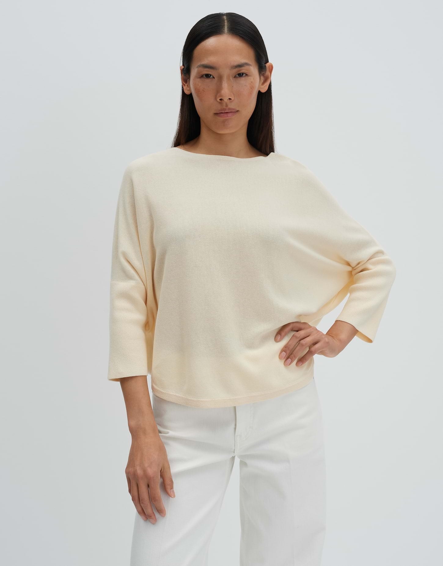 Someday Damen Pullover Buttercream