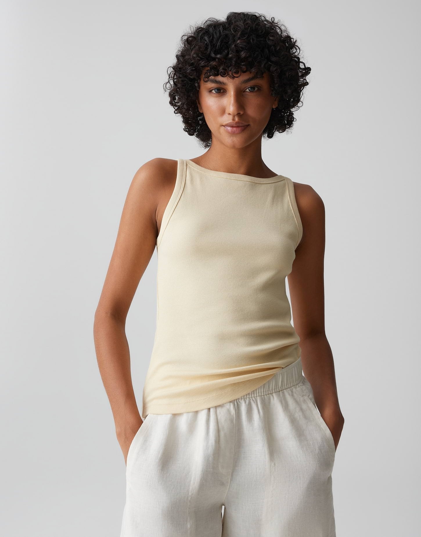 Opus Damen T-Shirts Honey Butter