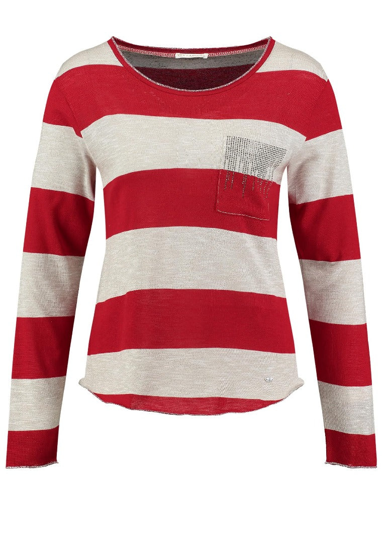 Key Largo Damen T-Shirts Red