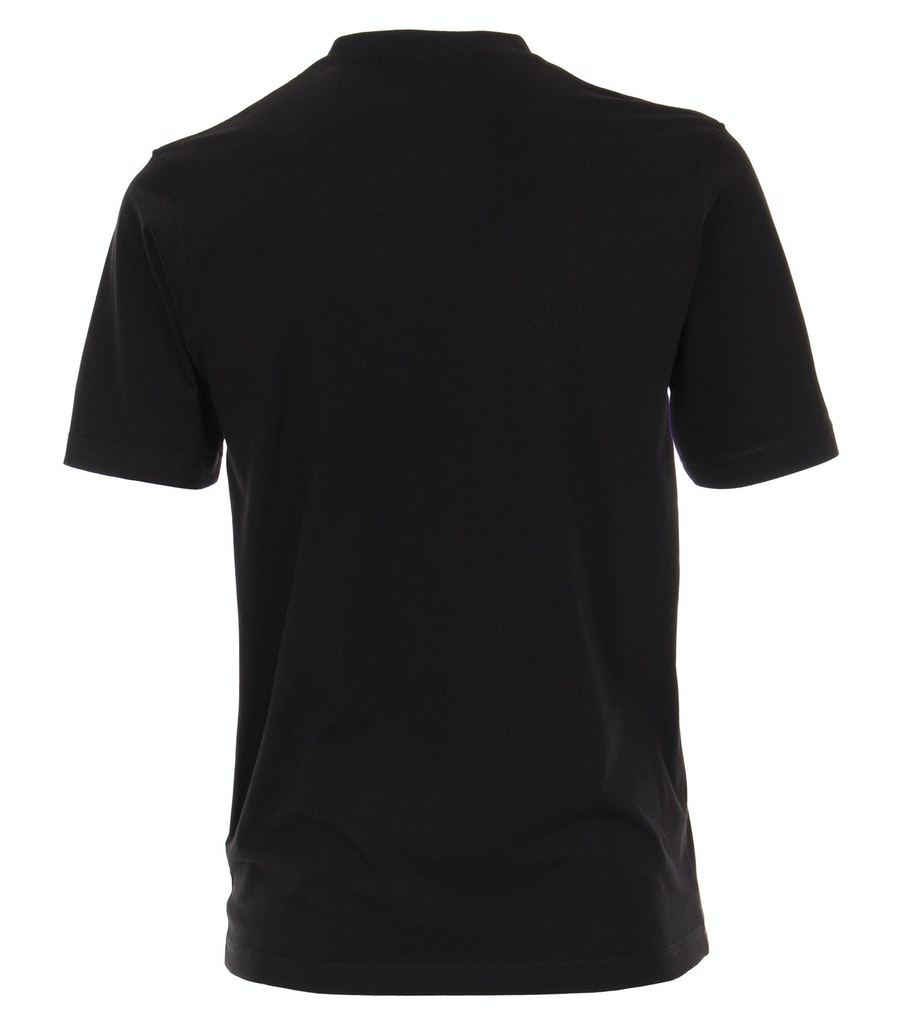 Casa Moda Herren T-Shirts kurz Schwarz