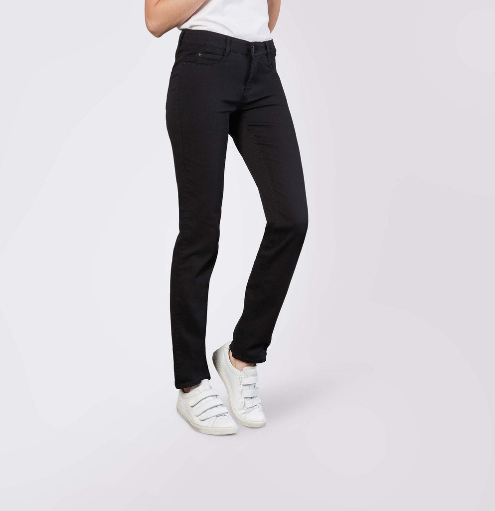 Mac Damen Jeans Black-Black