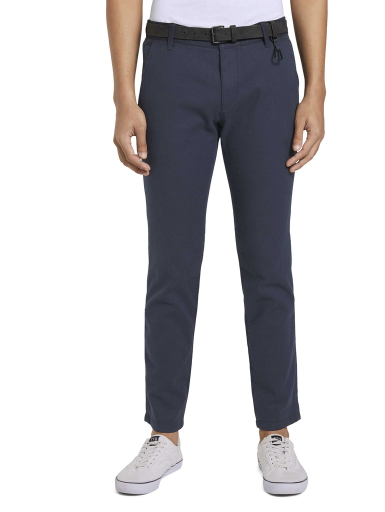 Tom Tailor denim Herren Hosen Navy Dobby Yarn