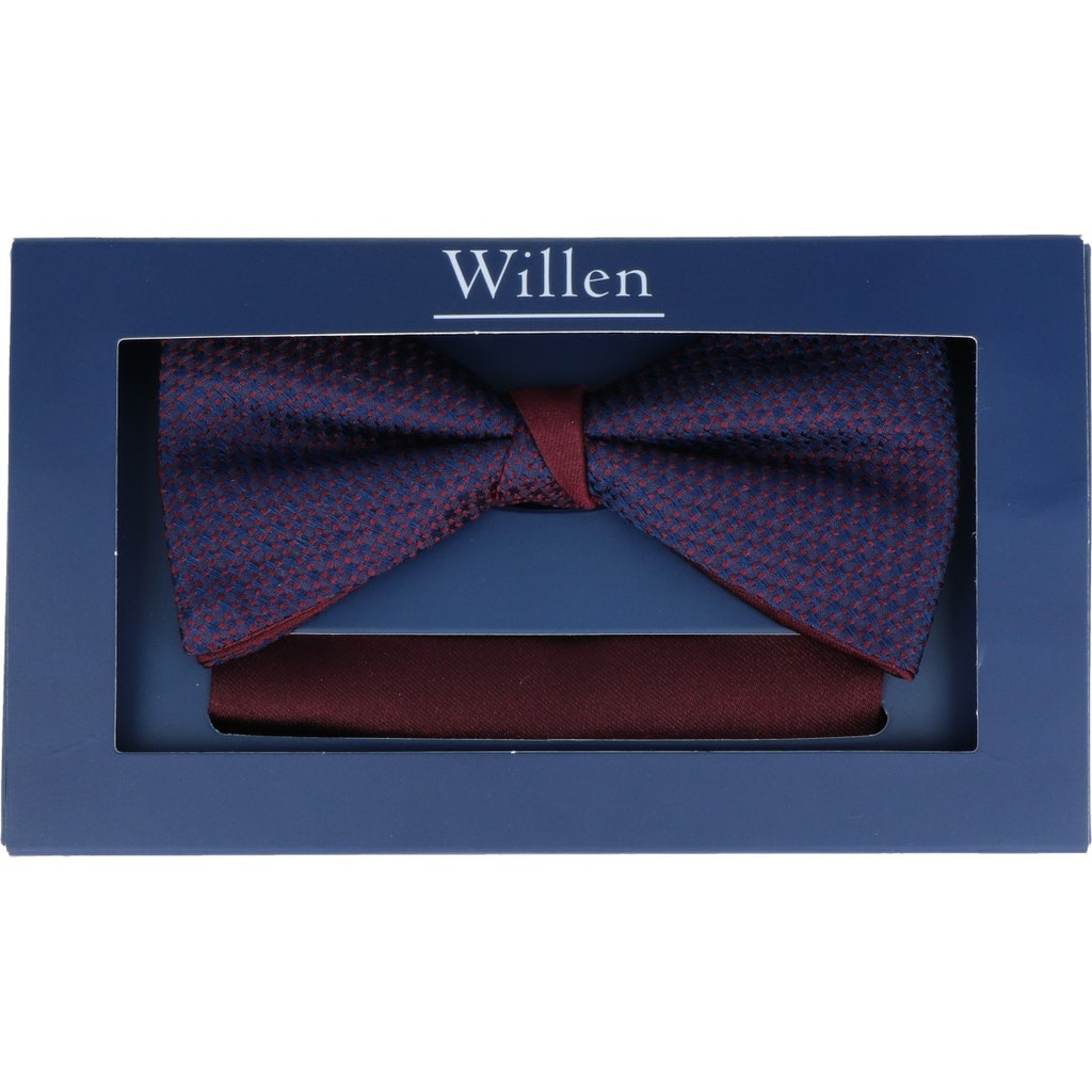 Willen Herren Krawatten & Schleifen Bordeaux