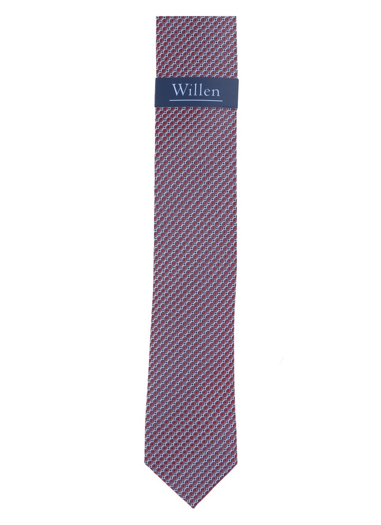 Willen Herren Krawatten & Schleifen Bordeaux