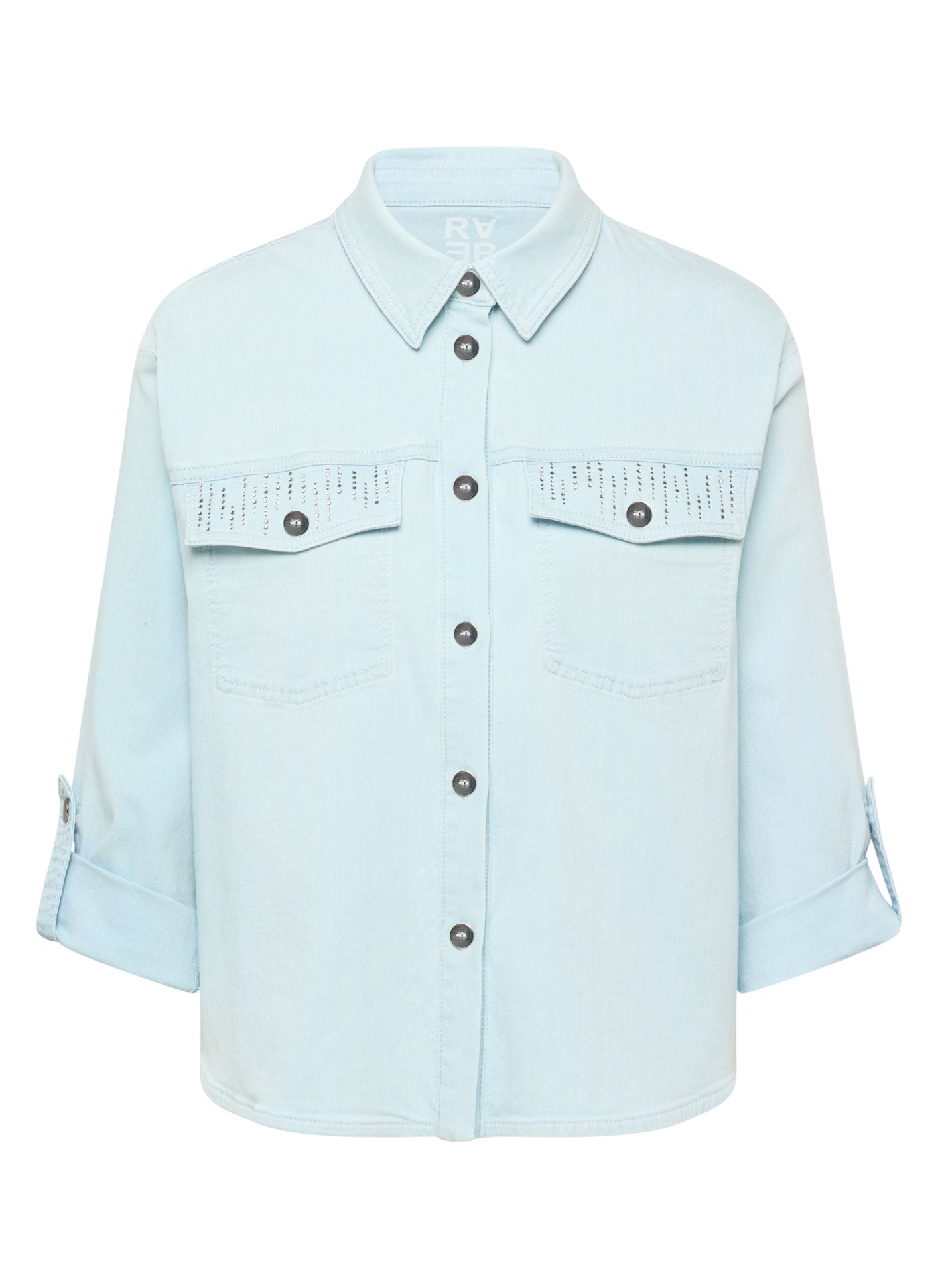 Rabe Damen Blusen Bleachedblue