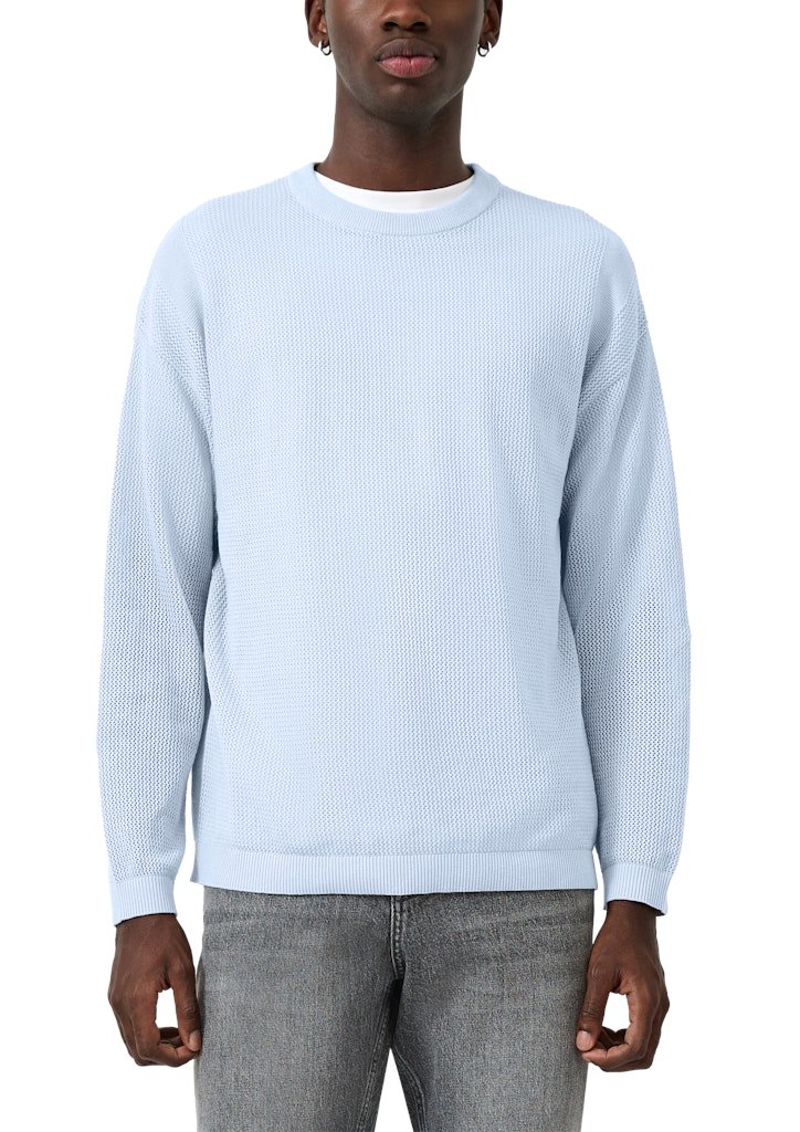 QS by S.Oliver Herren Pullover Blue
