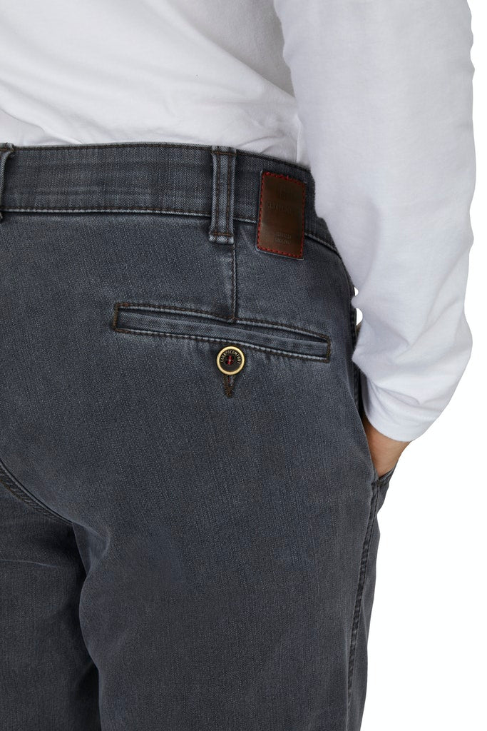 Hinrichs Herren Hosen Grau