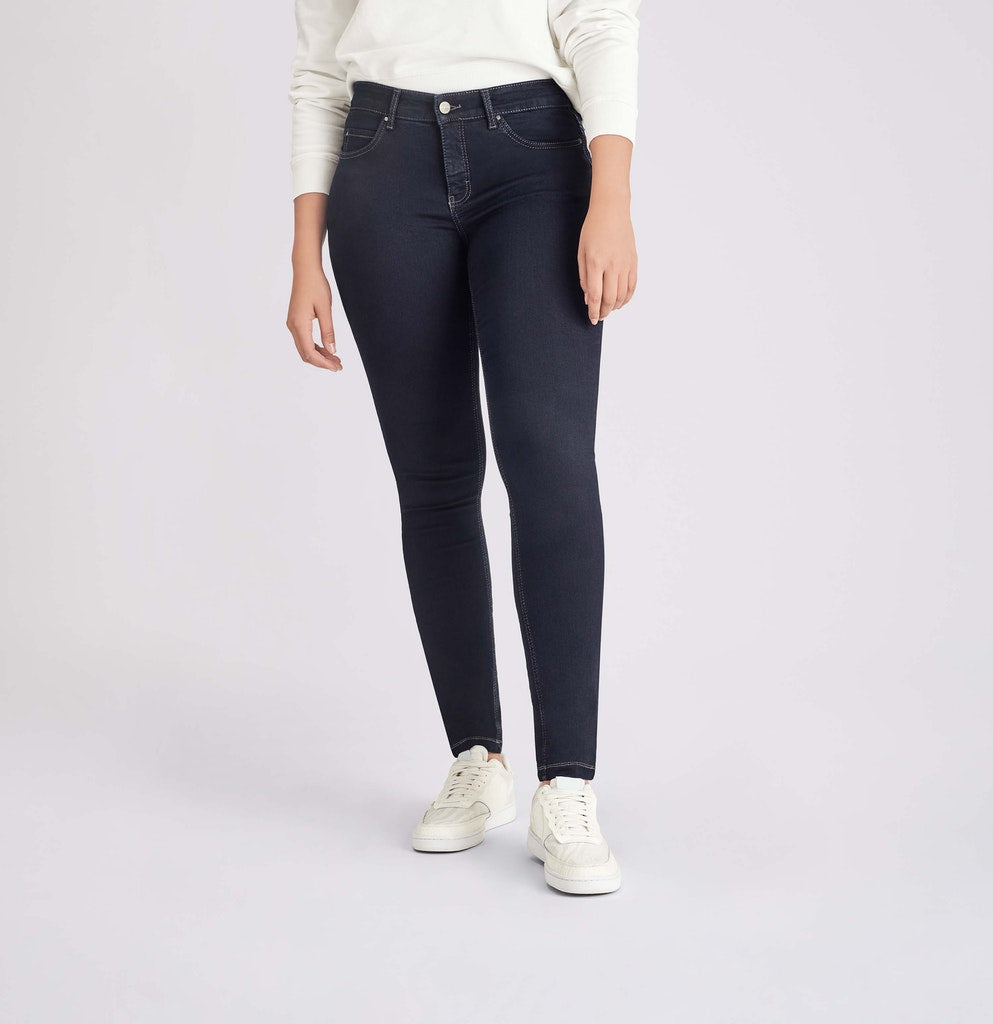 Mac Damen Jeans Dark Rinsewash