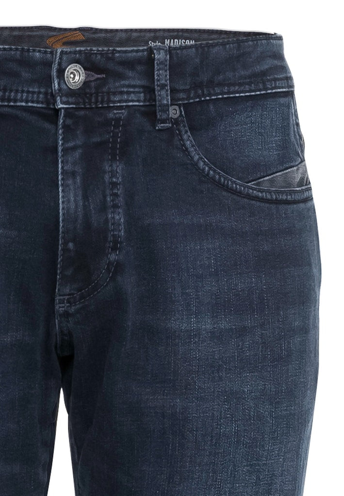 Camel active Herren Jeans Dark Blue Us