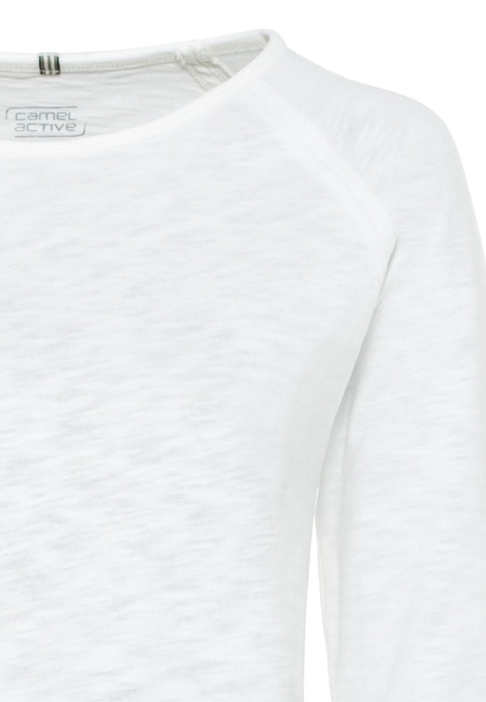 Camel active Damen T-Shirts Offwhite