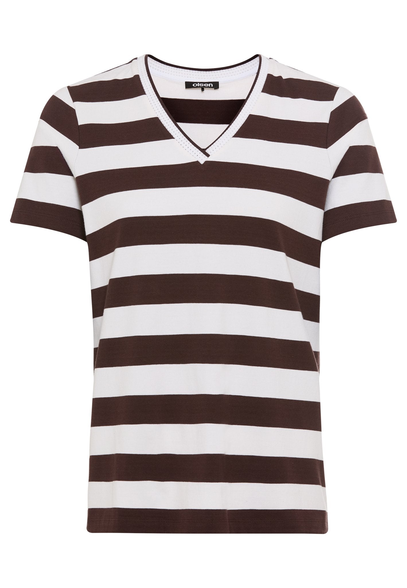 Olsen Damen T-Shirts Dark Brow