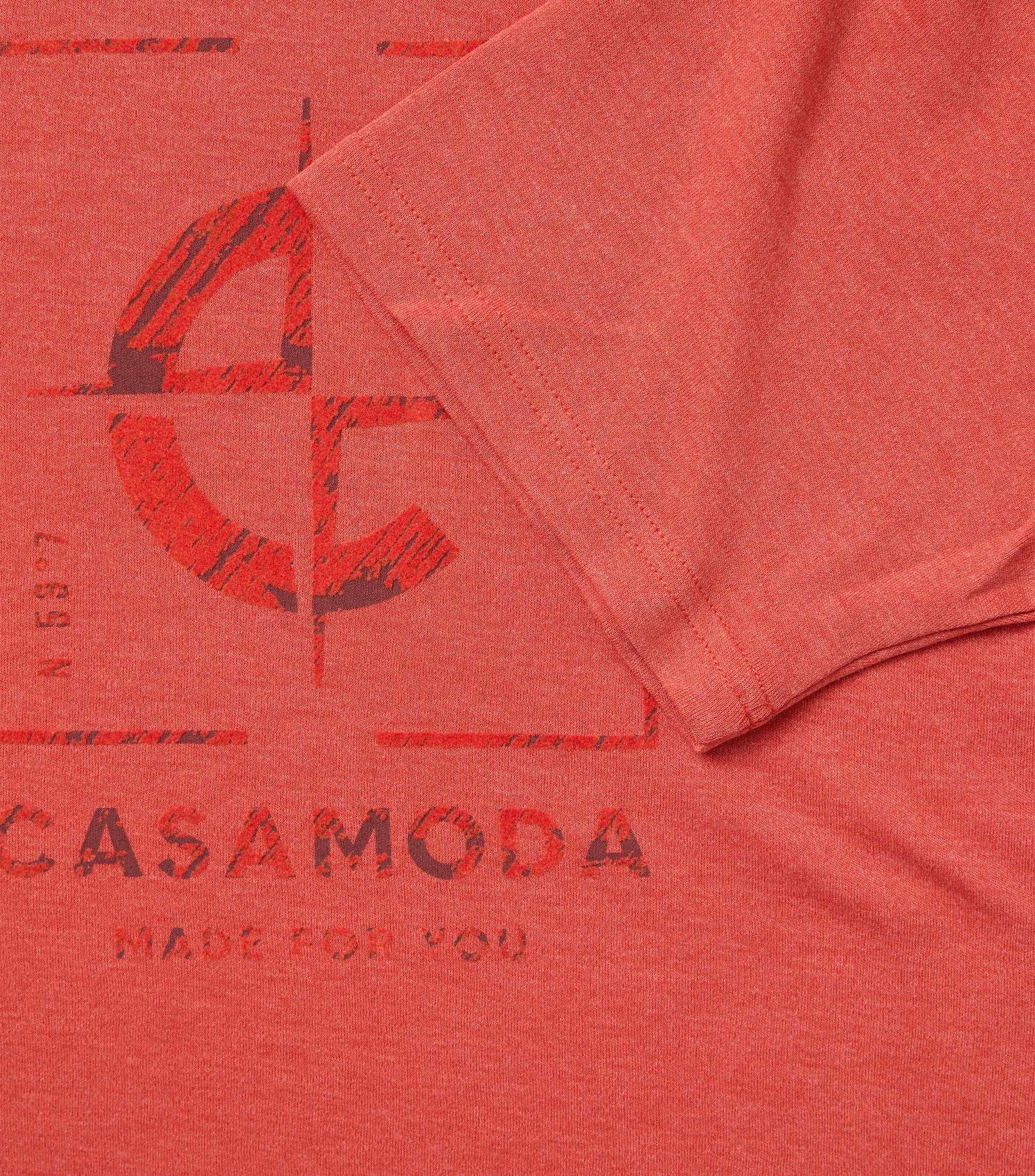 Casa Moda Herren T-Shirts kurz Rot