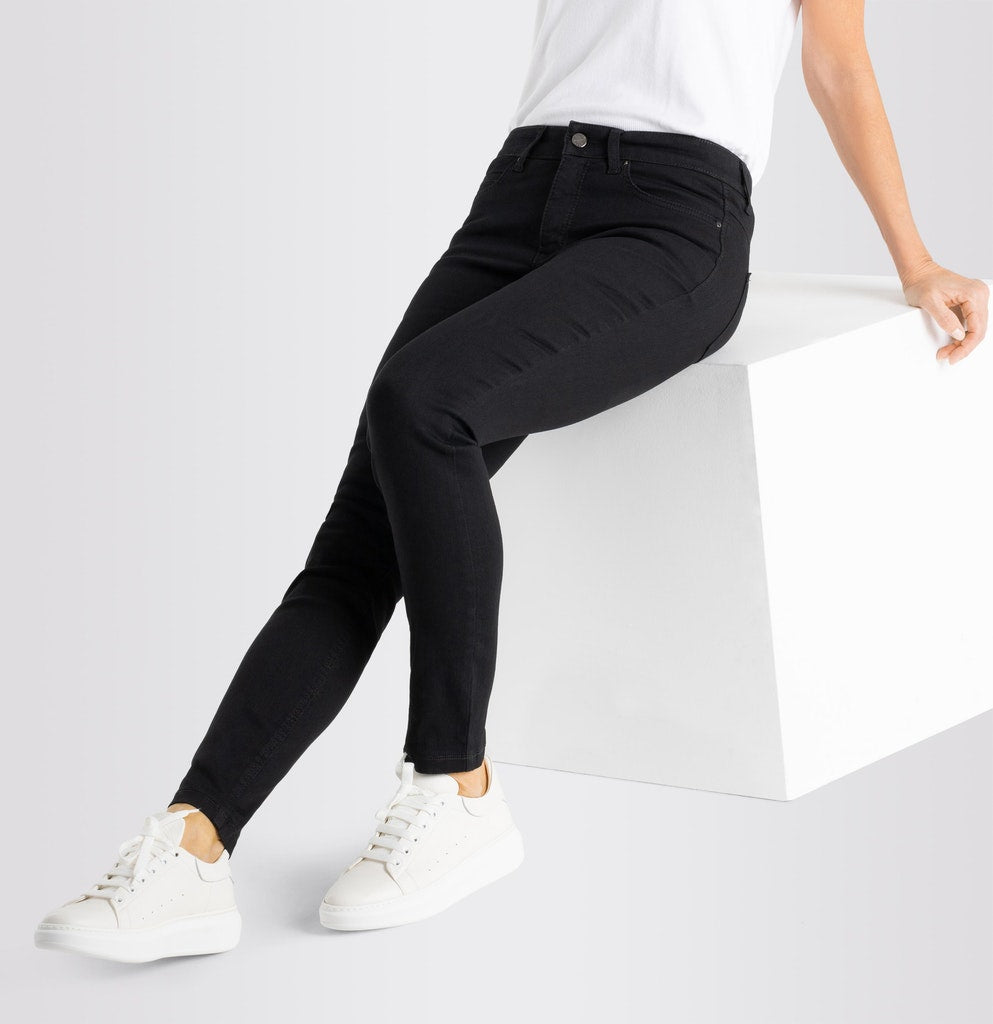 Mac Damen Jeans Black-Black