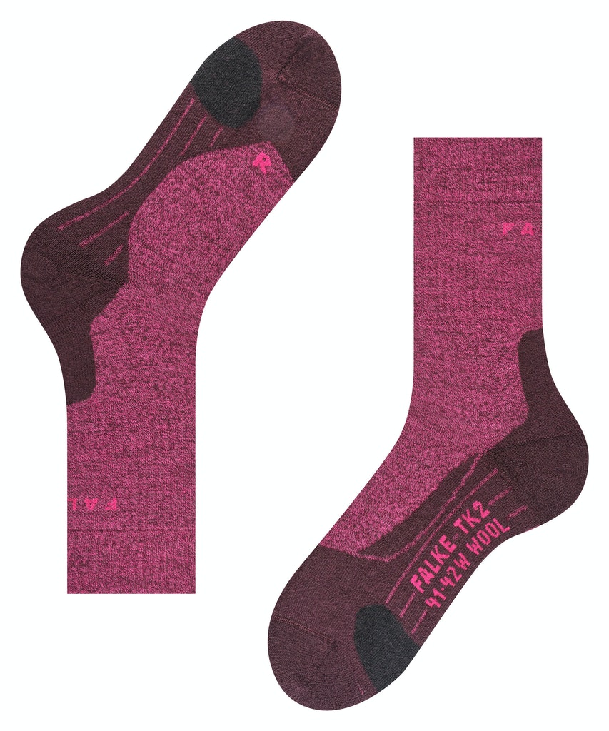 Falke Damen Burgundy