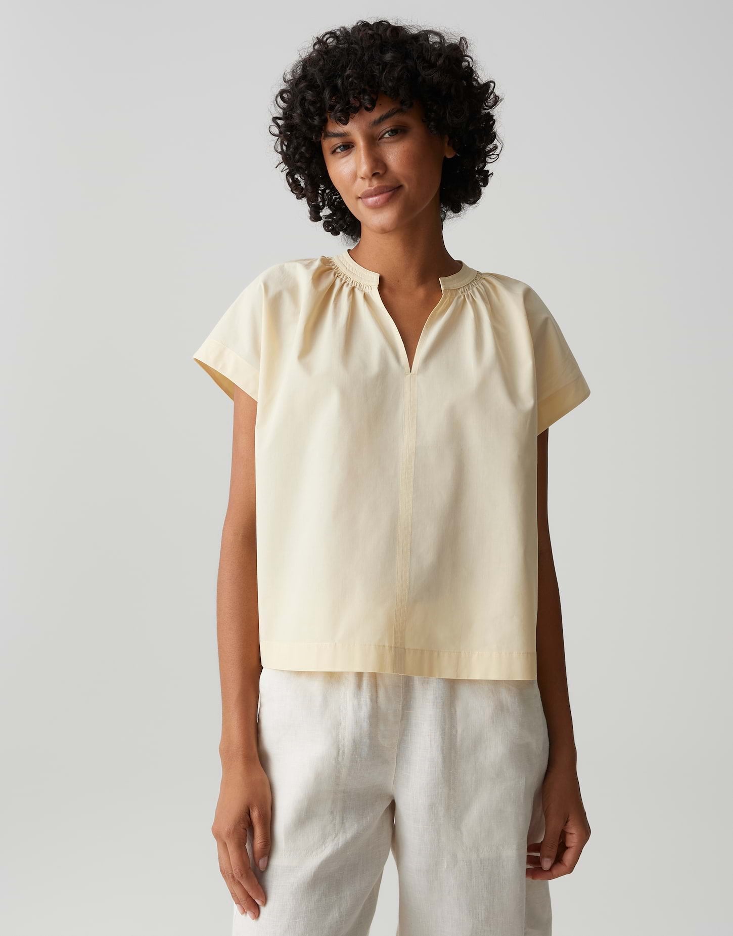 Opus Damen Blusen Honey Butter