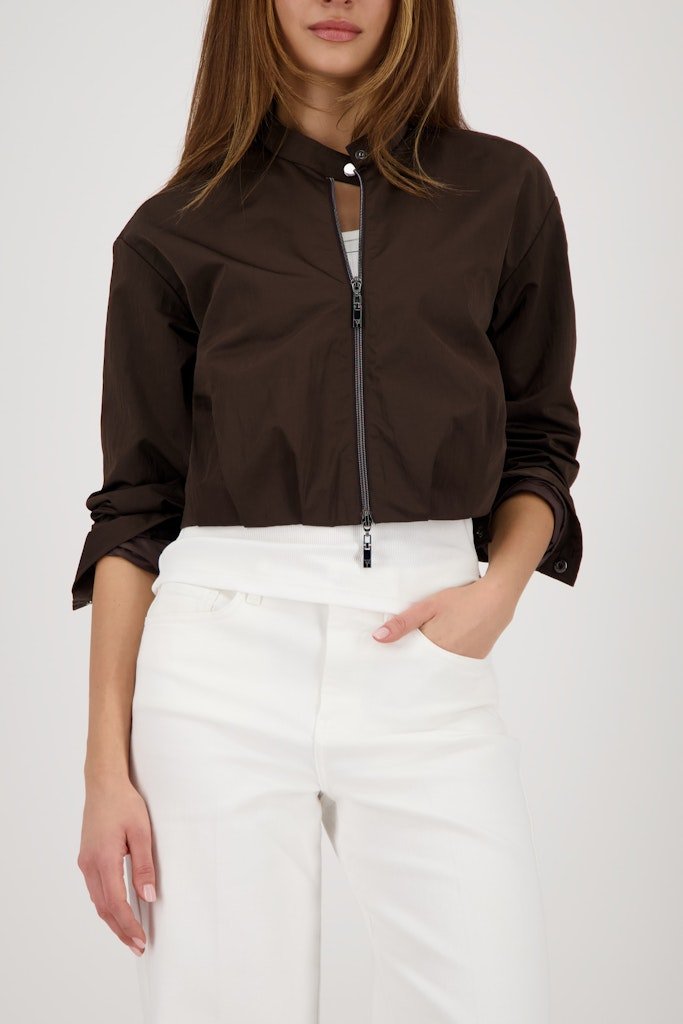 Monari Damen Jacken Dark Chocol