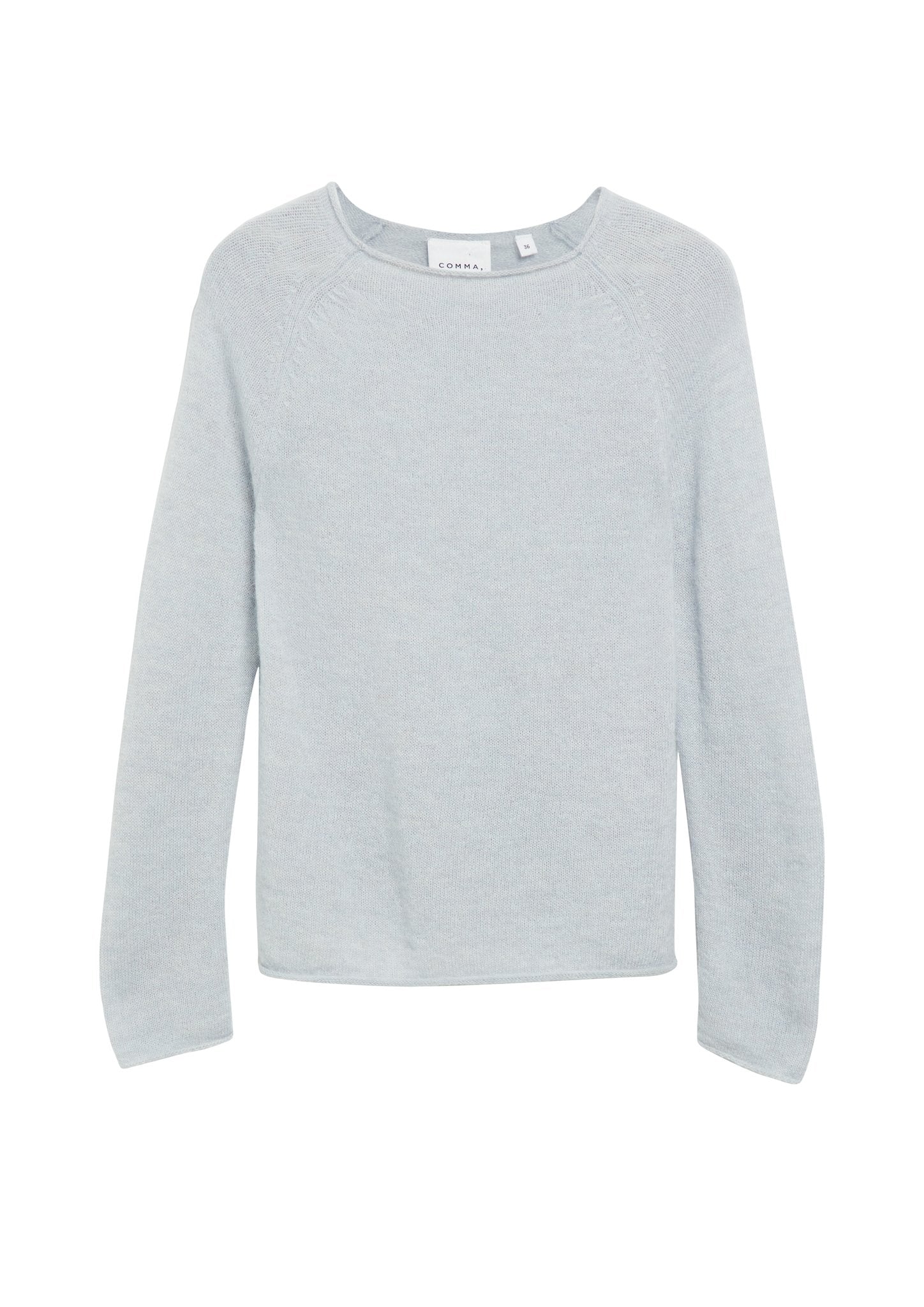 Comma Damen Pullover Grey/Black
