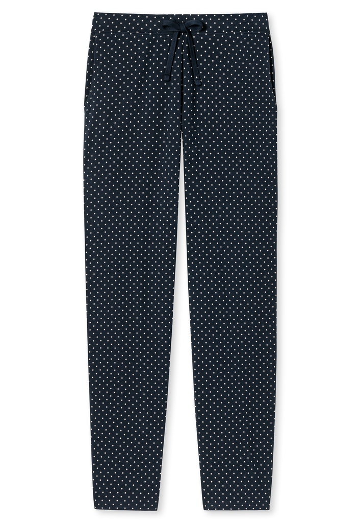 Schiesser Hose Dunkelblau-Gem.