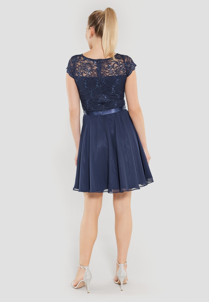 Swing Damen Kleider Navy