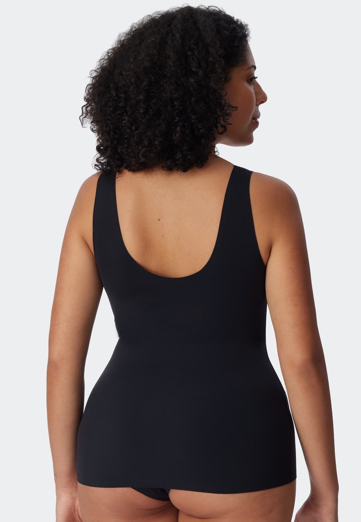 Schiesser Hemd Schwarz