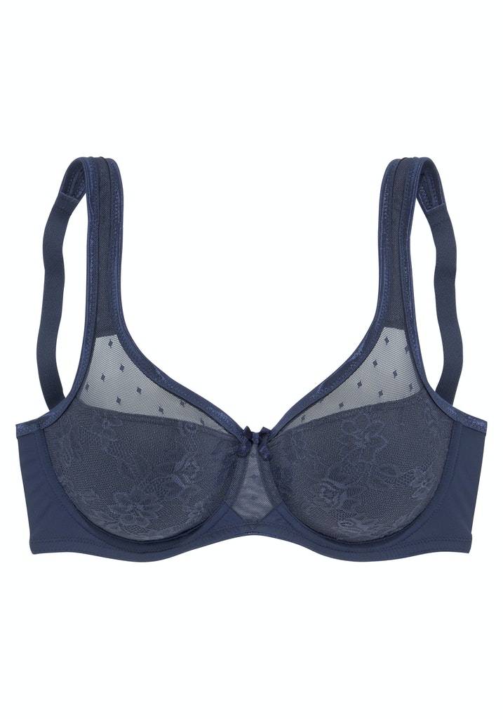 Lascana BH Navy Solid