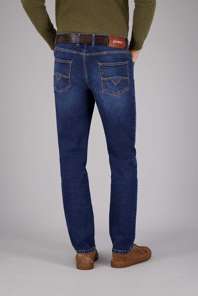 Gardeur Herren Hosen Dark Stone