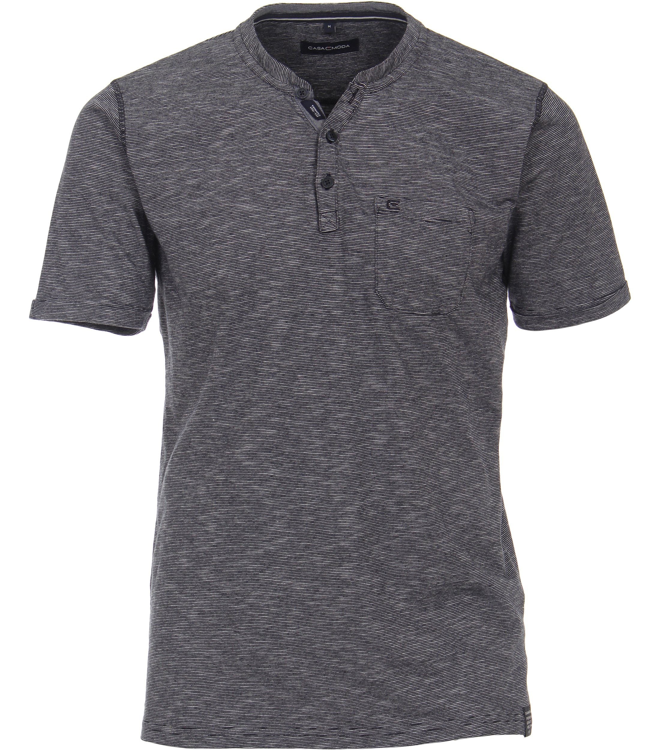 Casa Moda Herren T-Shirts kurz Blau