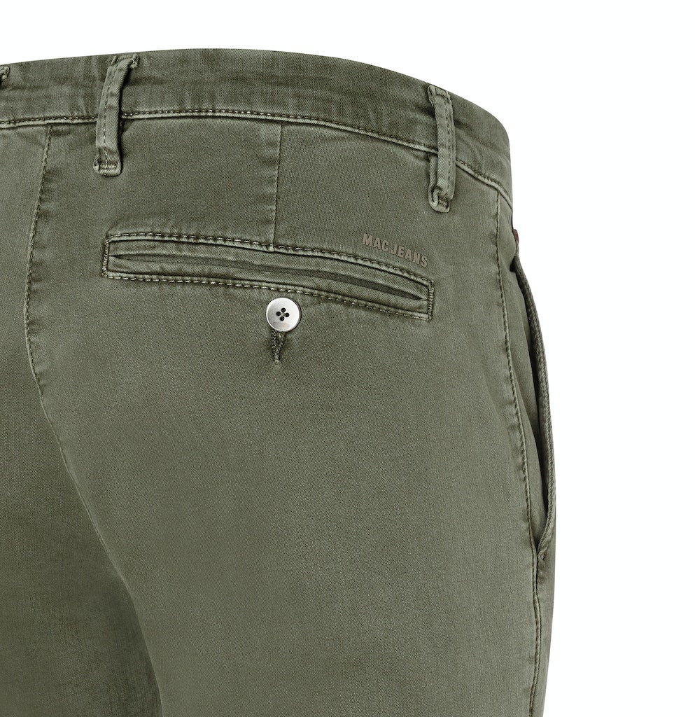 Mac Herren Hosen W Leaf Green