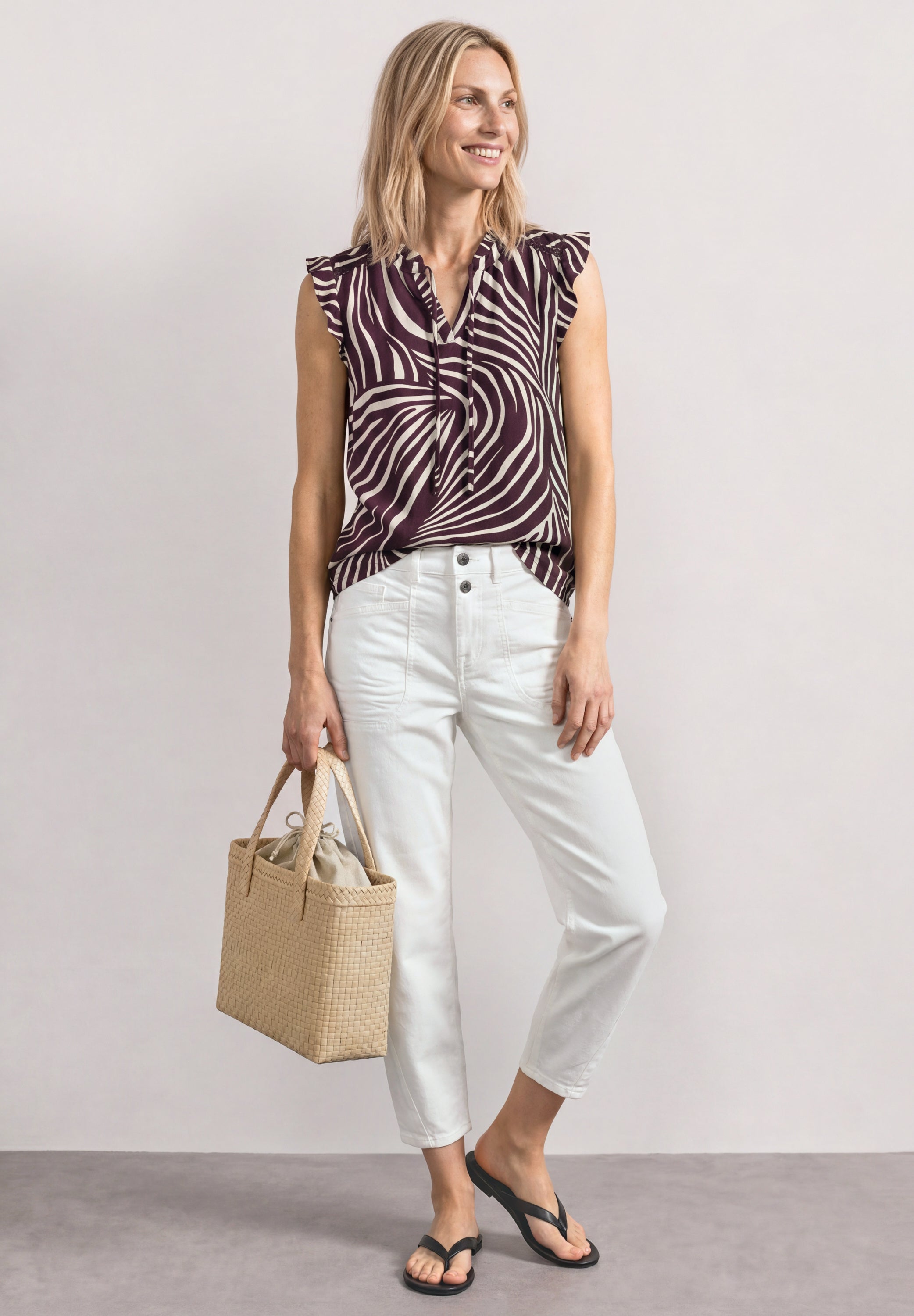 Street One Damen T-Shirts Rustic Ro
