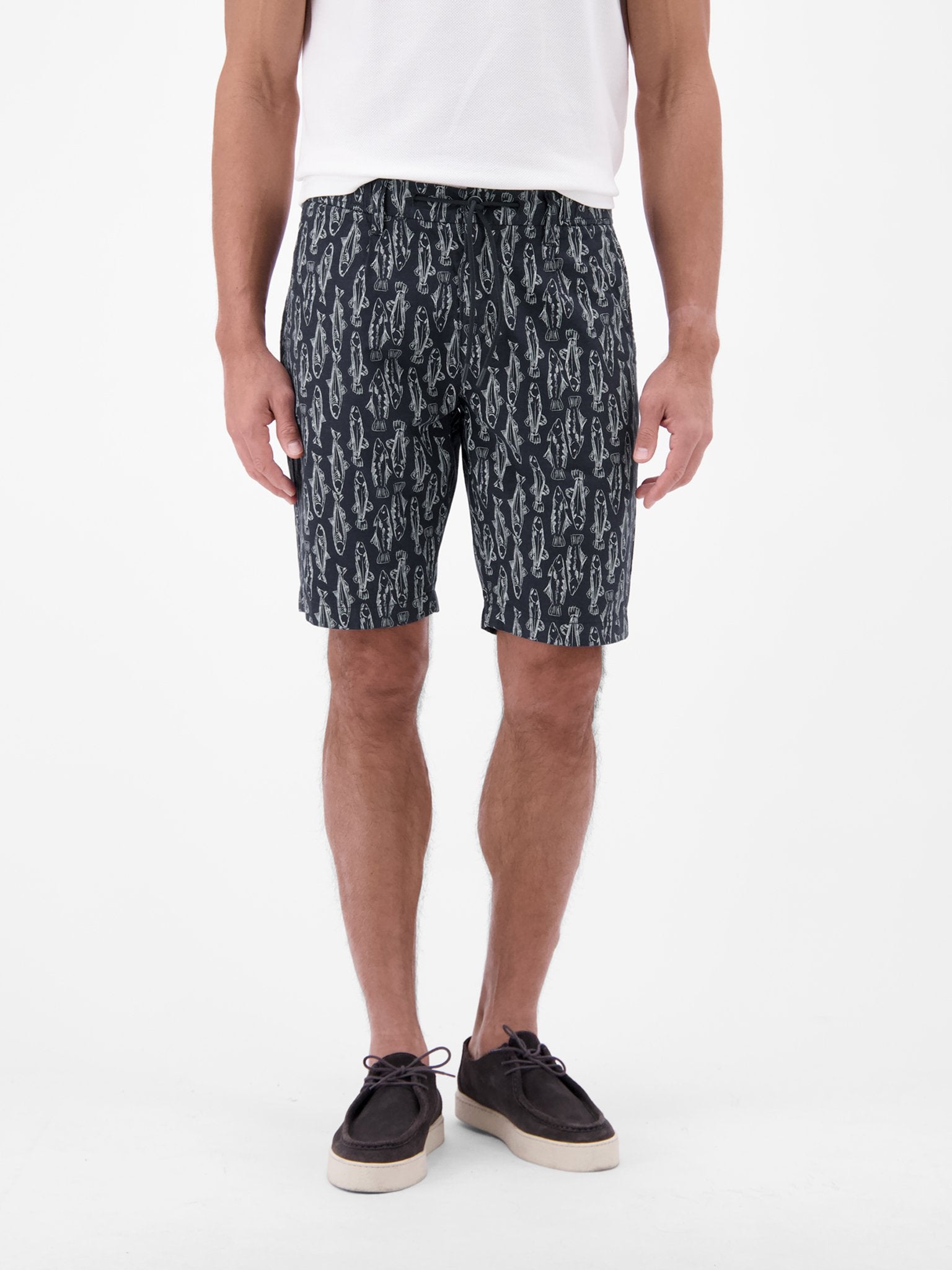 Lerros Herren Shorts Blue Night