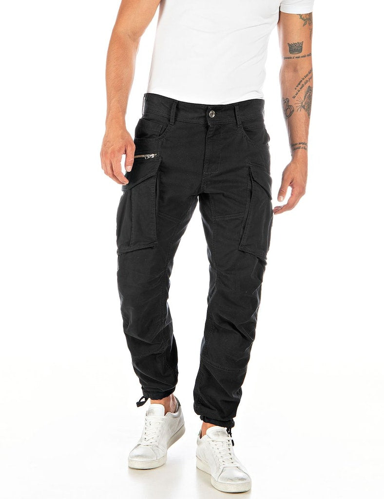 Replay Herren Hosen Black