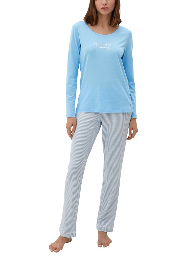 Lascana Schlafanzug Blue
