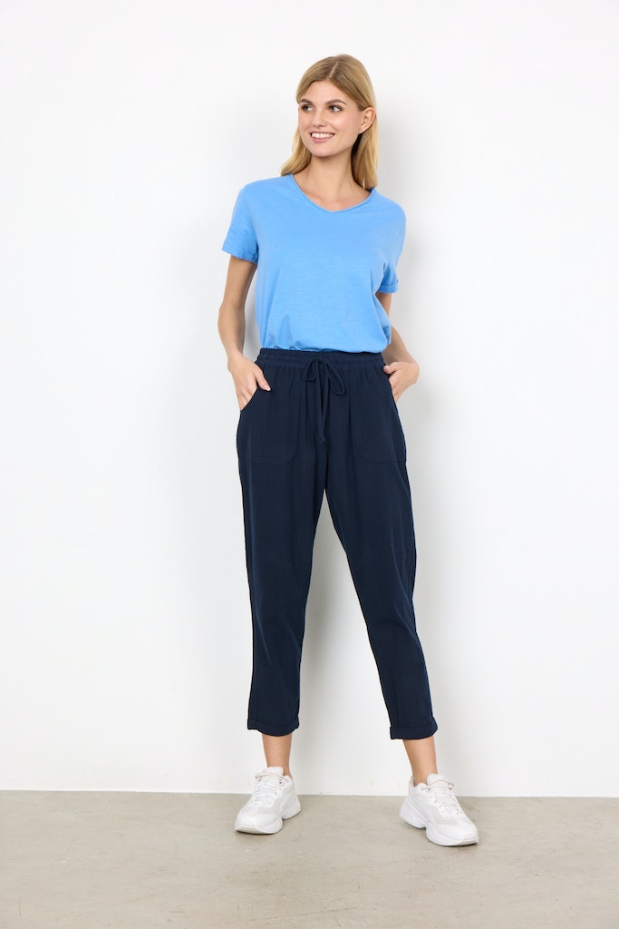 Soya Concept Damen Hosen Navy