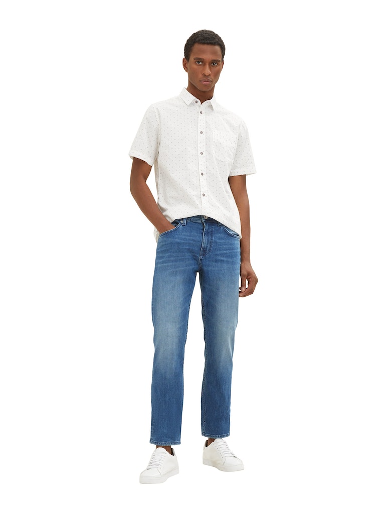 Tom Tailor Herren Jeans Used Mid Stone