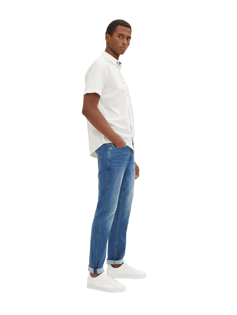 Tom Tailor Herren Jeans Used Mid Stone