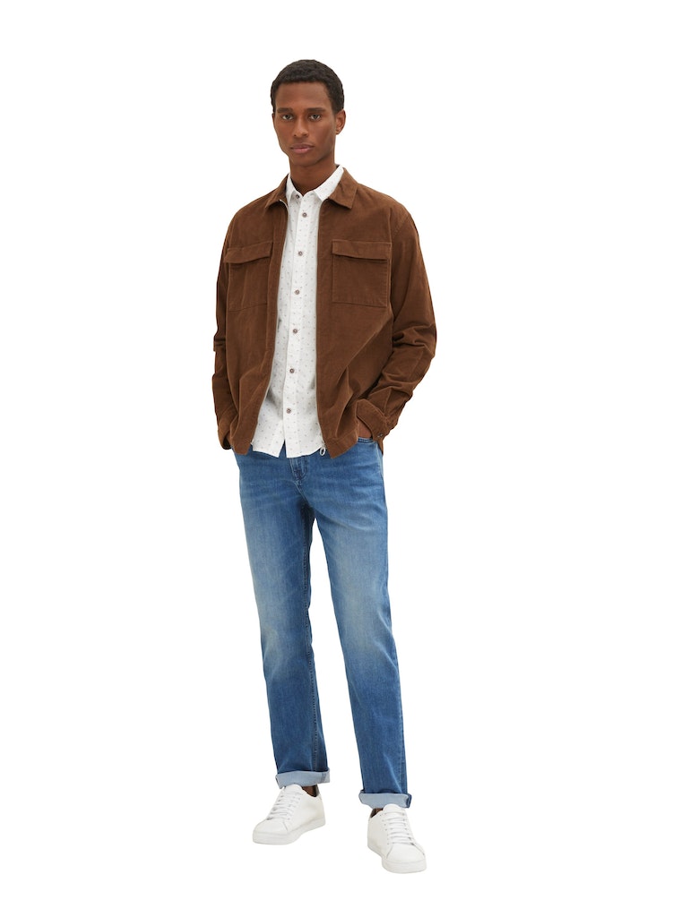 Tom Tailor Herren Jeans Used Mid Stone