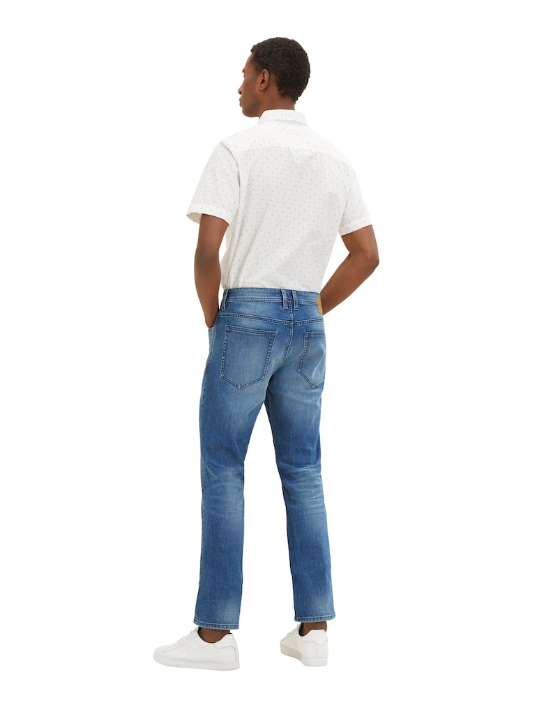 Tom Tailor Herren Jeans Used Mid Stone