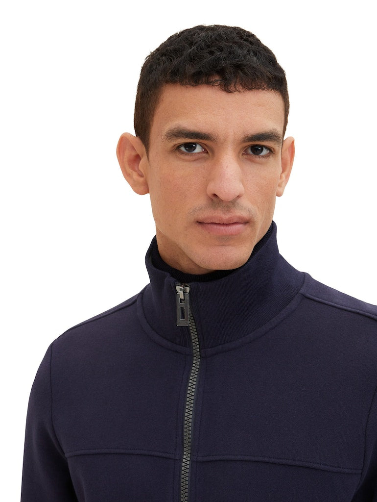 Tom Tailor Herren Sweatshirts Knitted Navy